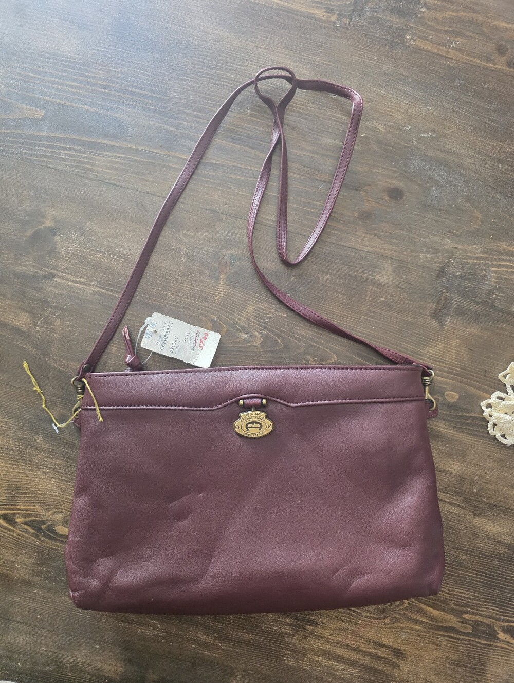 NWT Vintage Etienne Aigner Crossbody Bag